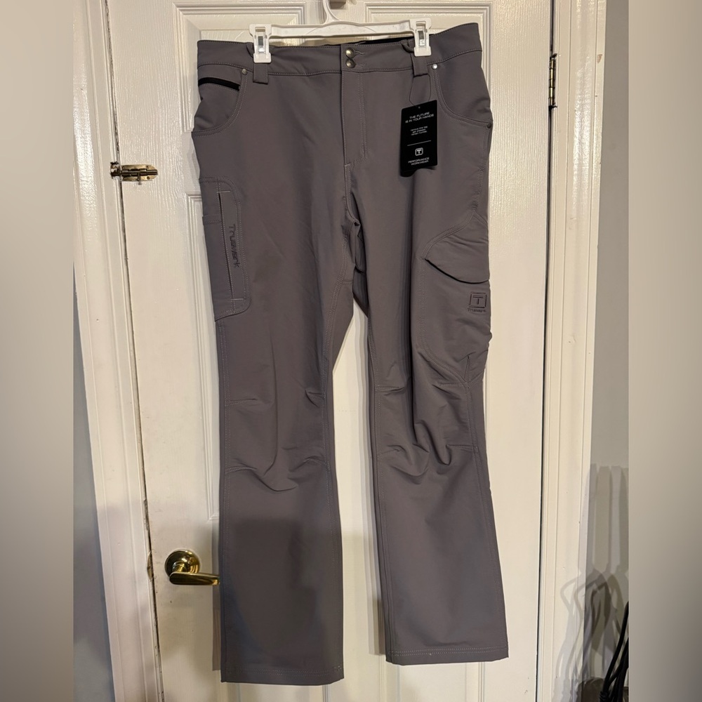 Men's Gray Truewerk T2 pants 36x32